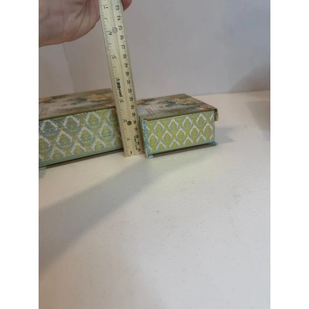 Shabby Chic Storage Boxes, set of 3